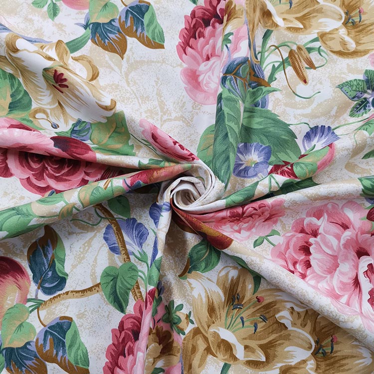 ผ้าพิมพ์กระจายโพลีเอสเตอร์ 100%