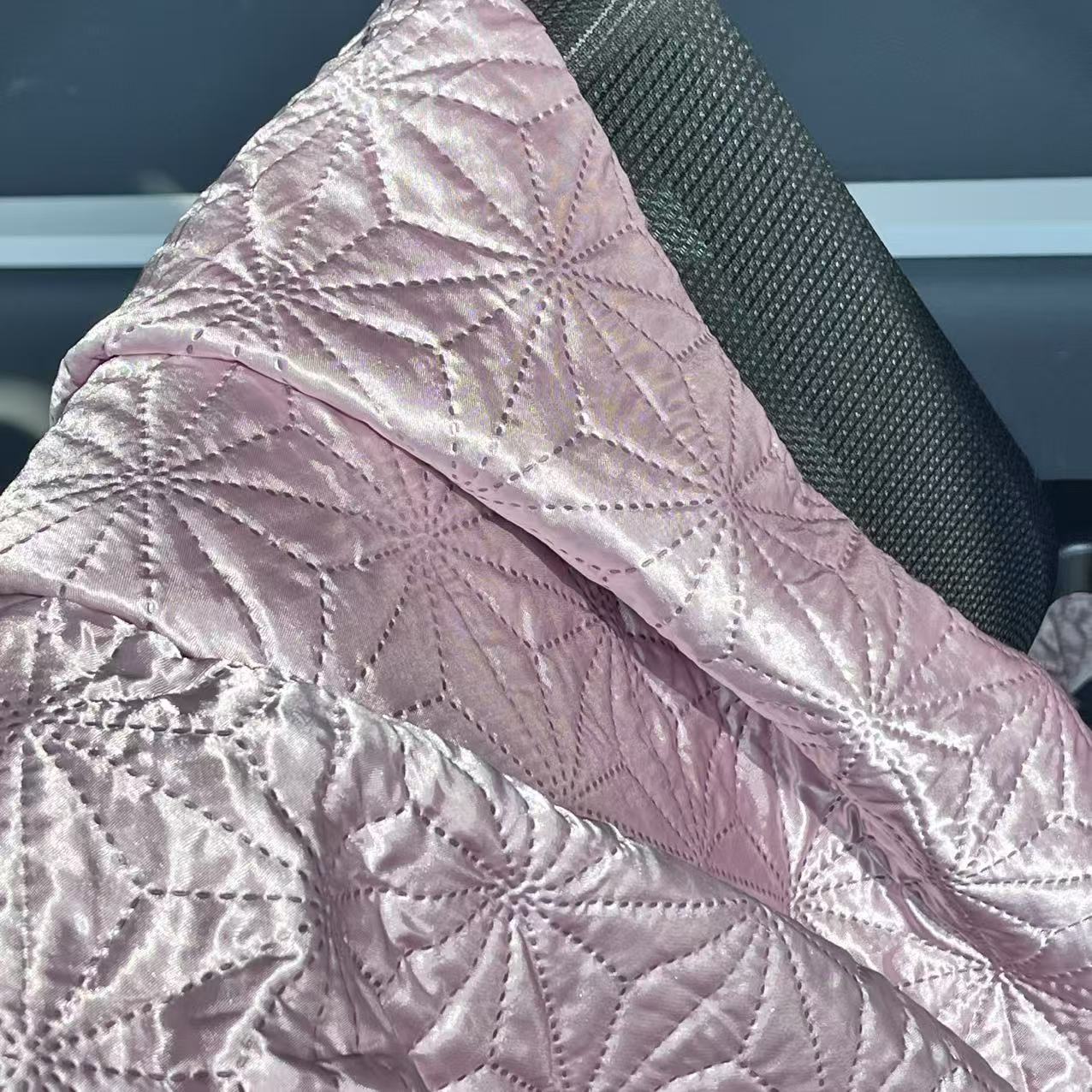 ผ้าอัลตราโซนิกผ้าไมโครไฟเบอร์ซาตินมันเงา